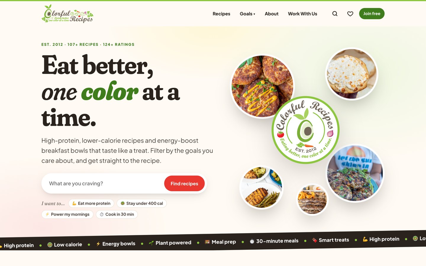 Colorful Recipes on a Mac