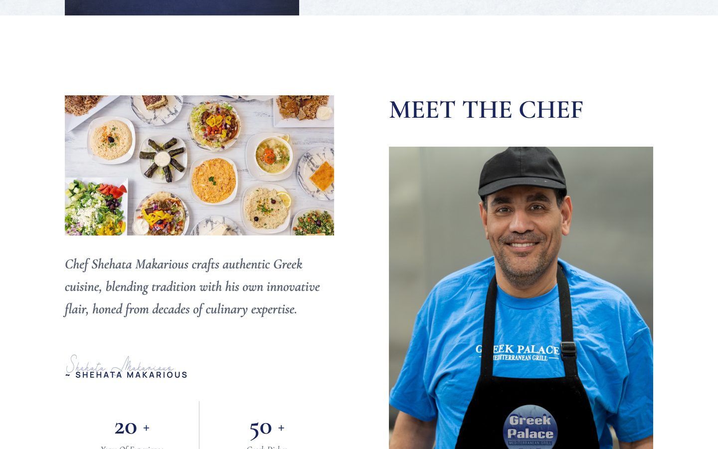 Greek Palace: Meet the Chef on a Mac